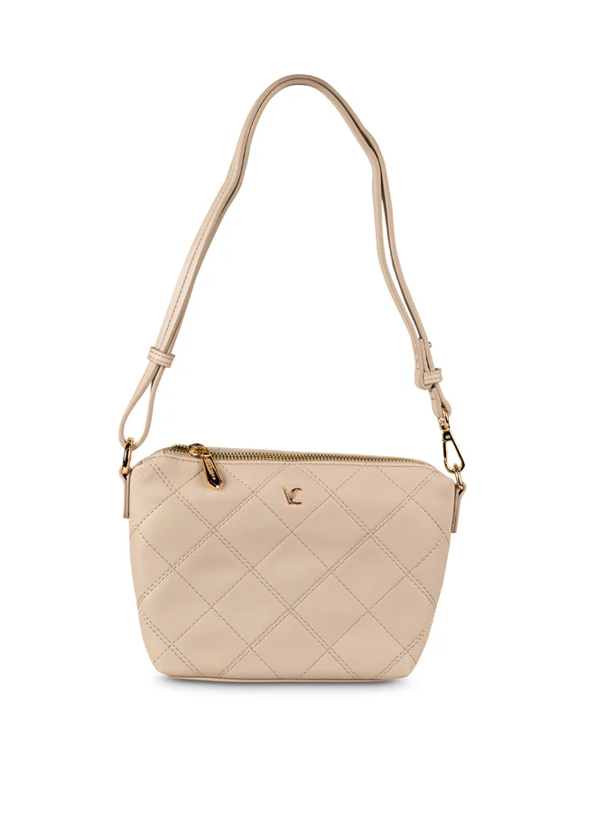 فينتشي حقيبة كتف نسائية مبطنة